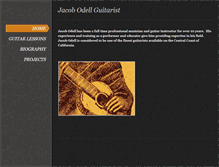 Tablet Screenshot of jacobodell.com